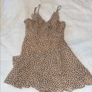 Polka Dot Sleeveless Romper